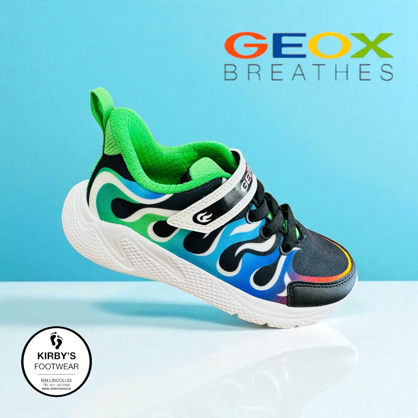 Geox Sprintye black blue