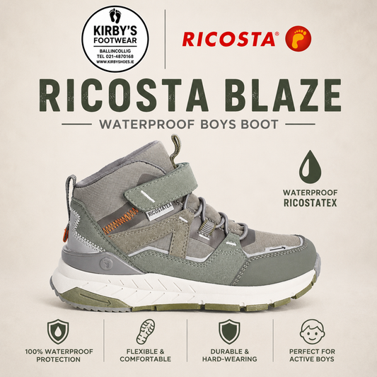 Ricosta Blaze boot waterproof grey