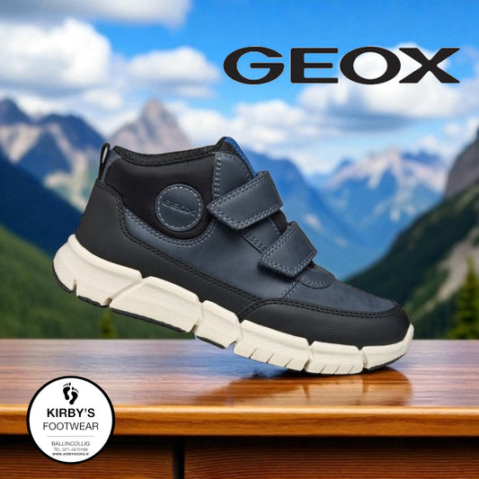 Geox Flexyper navy boot (lightweight)