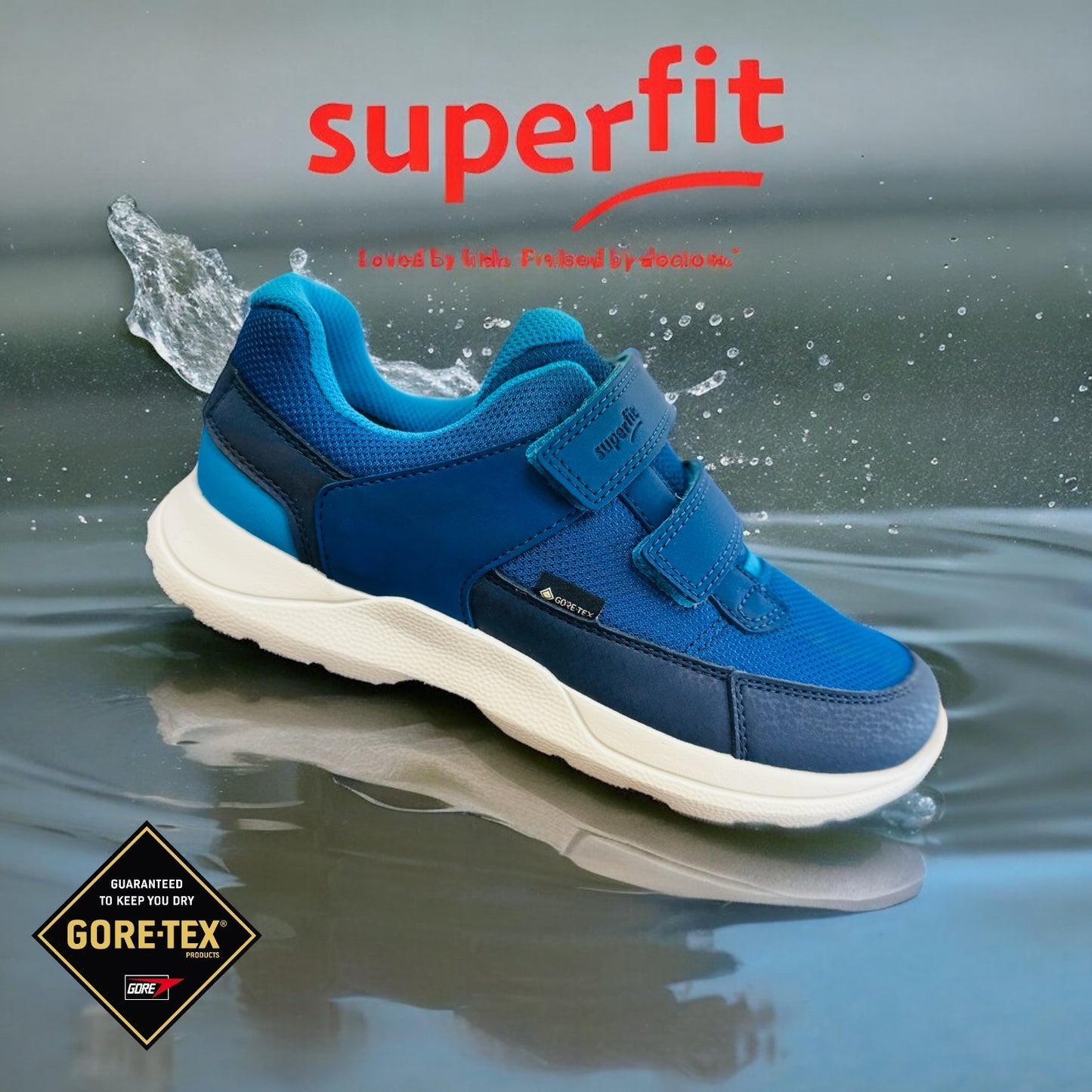 SuperFit Rush blue goretex waterproof