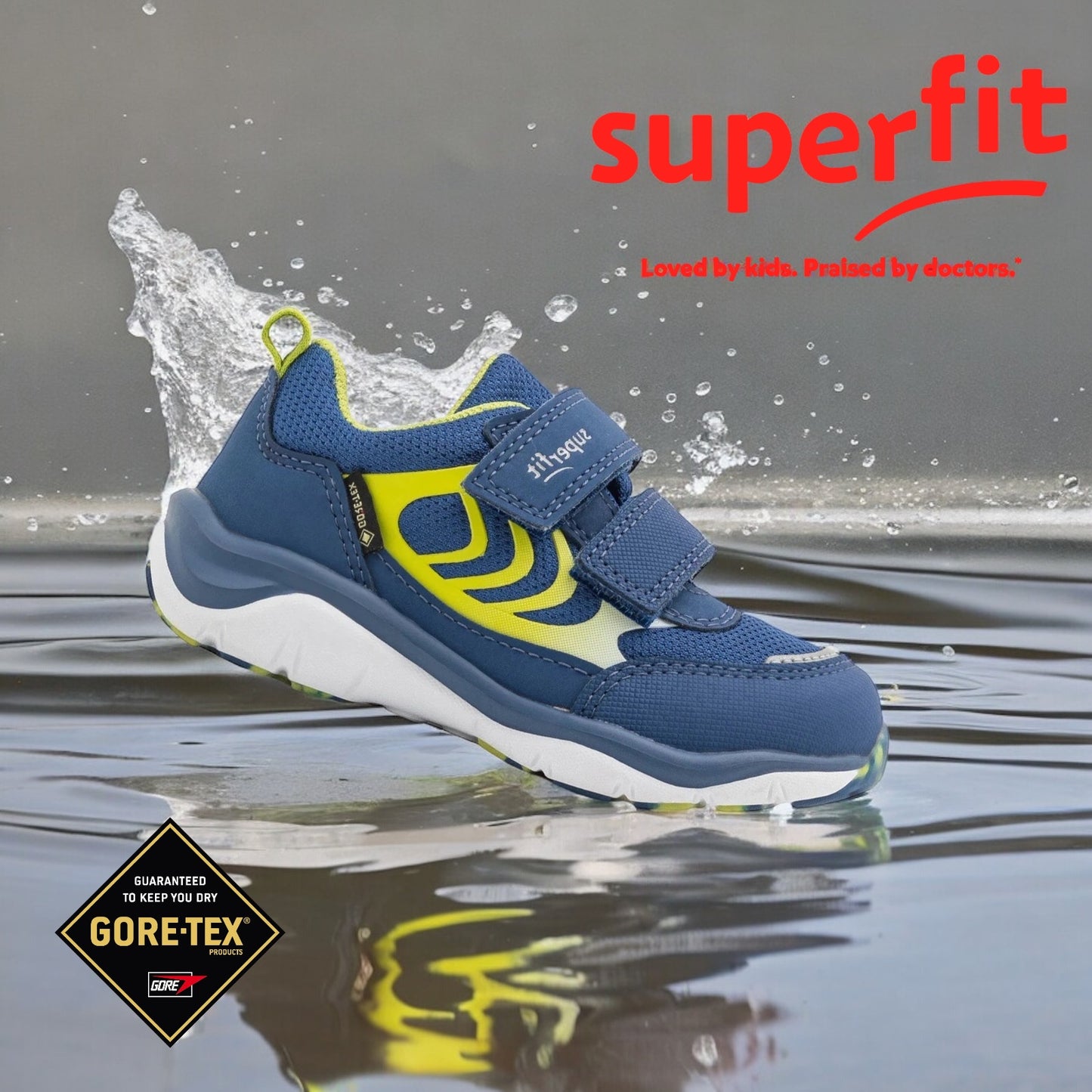 SuperFit waterproof sport 5 goretex blue