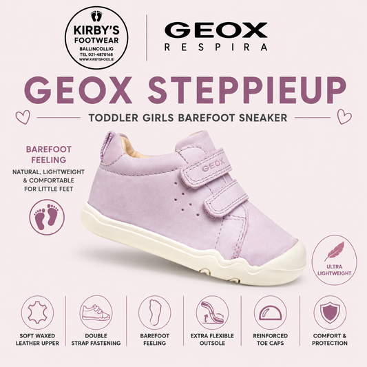 Geox Steppieup barefoot lilac