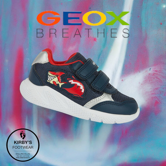 Geox Sprintye navy red