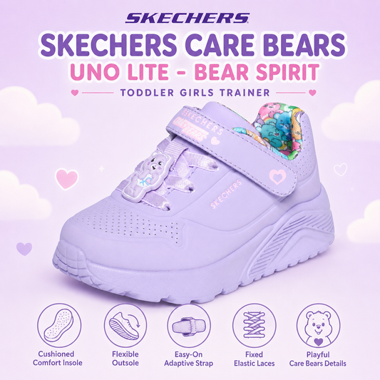 Skechers care bear - bear sprit lilac