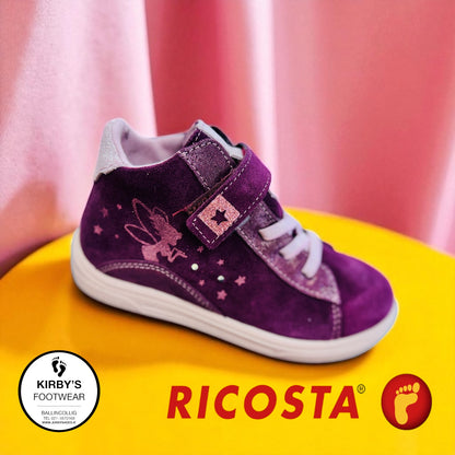 Ricosta Tinki Burgundy waterproof lights