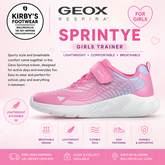 Geox Sprintye pink