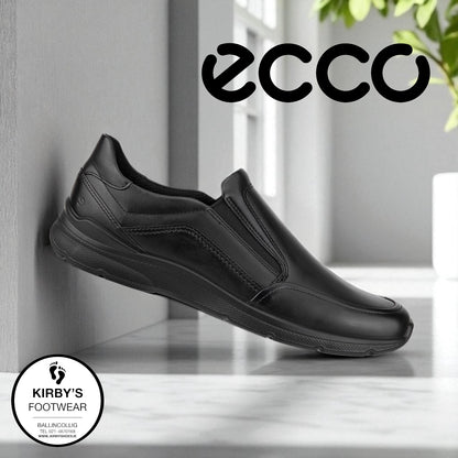 Ecco Irving black leather slip on - 511744