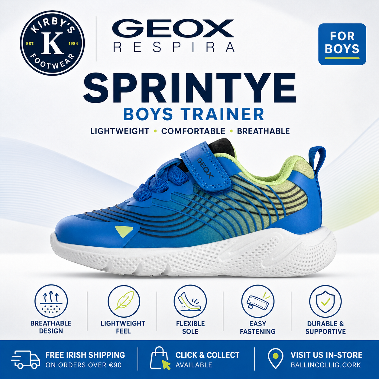 Geox Sprintye runner blue