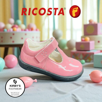 Ricosta Winona pink patent leather