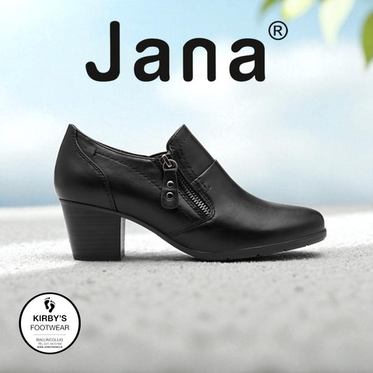 Jana heel black - 24469