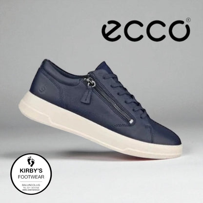Ecco Move - navy zip leather