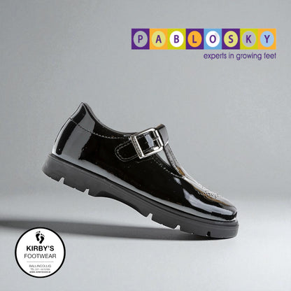Pablosky strap 360119 black patent