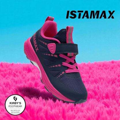 Istamax trainer navy pink - water repellent