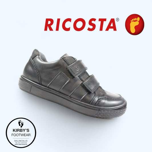 Ricosta Ethan black - Kirbys Footwear Ltd