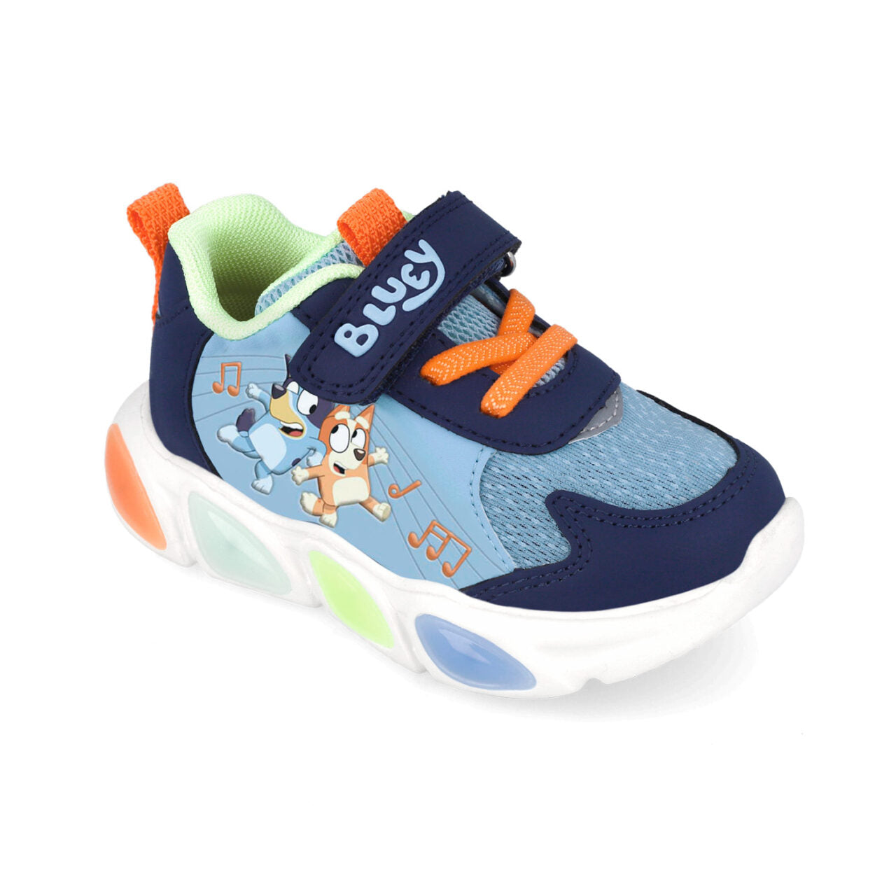 Garvalin Bluey trainer - lights - blue