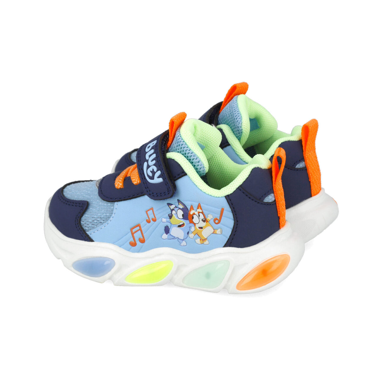 Garvalin Bluey trainer - lights - blue