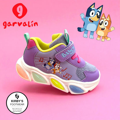 Garvalin Bluey trainer - lights - lilac