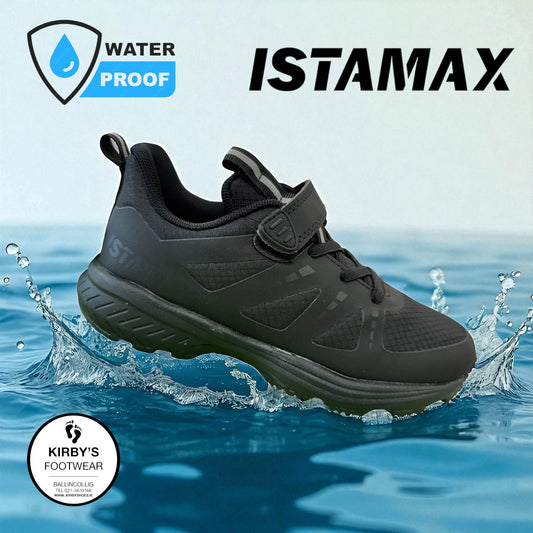 Istamax trainer black - water repellent
