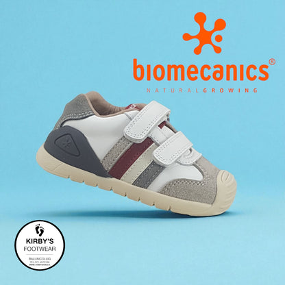 Biomecanics velcro white 251129 - Kirbys Footwear Ltd