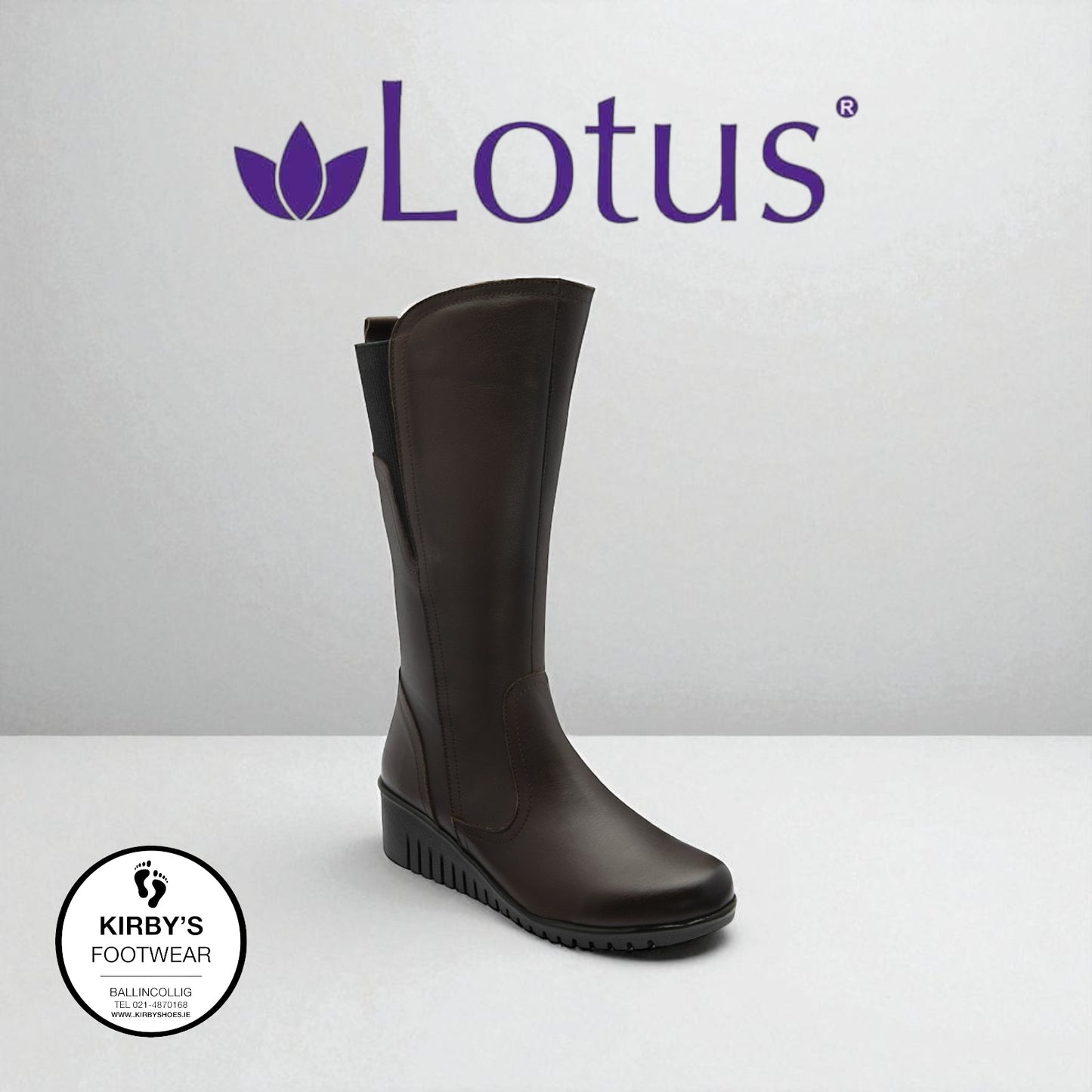 Lotus Fitzgerald boot - brown premium leather