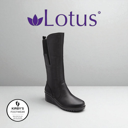 Lotus Fitzgerald boot - black premium leather