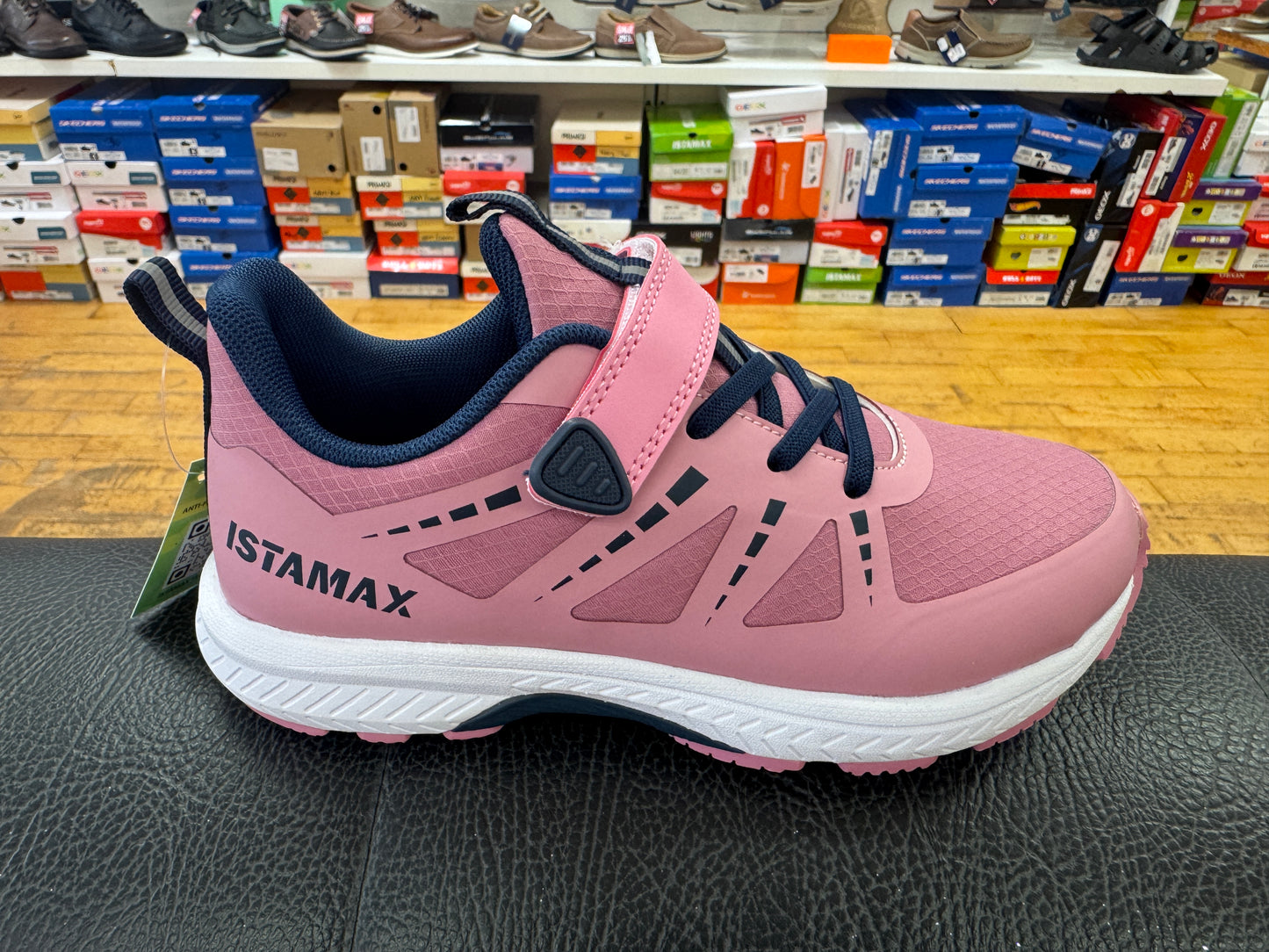 Istamax trainer pink navy - water repellent
