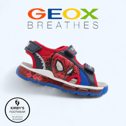 Geox Android Spiderman lights sandal - Kirbys Footwear Ltd