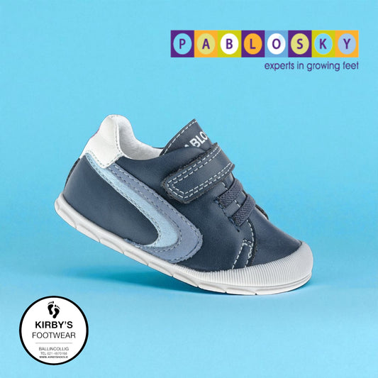 Pablosky soft boot 060320 navy blue
