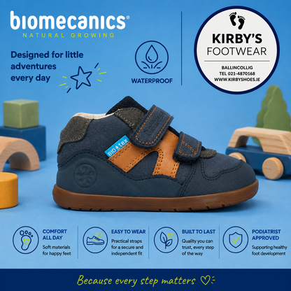 Biomecanics waterproof velcro navy 261152