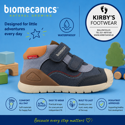 Biomecanics waterproof velcro navy 261133