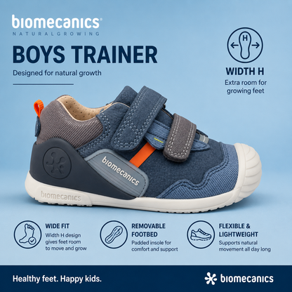 Biomecanics velcro navy 261123