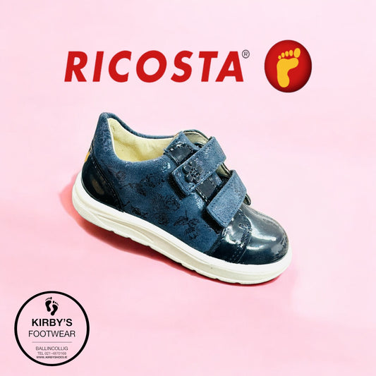 Ricosta Jasmine navy patent leather
