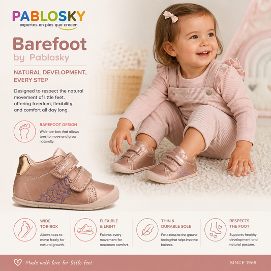 Pablosky pink boot 076470