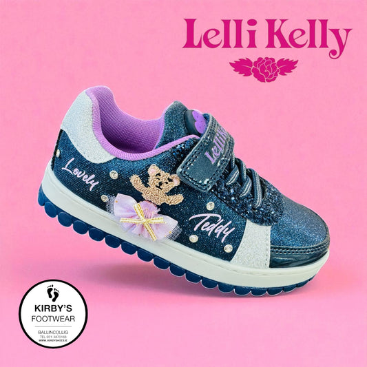 Lelli Kelly Mille stelle navy pink - sound button