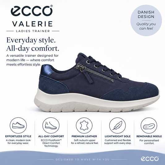 Ecco Valerie - navy