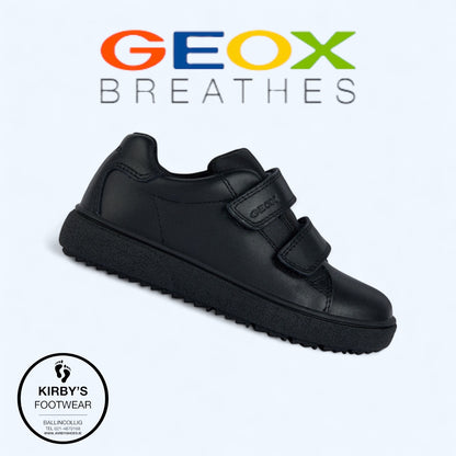 Geox Theleven black leather
