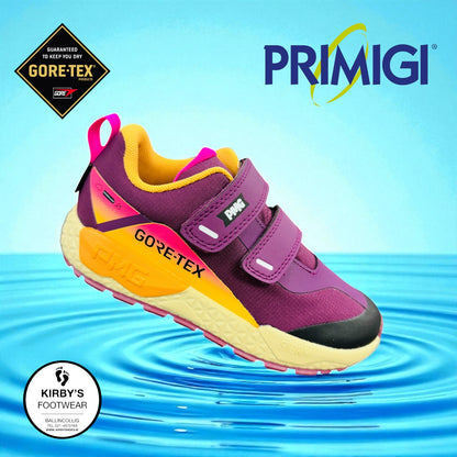 Primigi goretex trainer burgundy pink waterproof