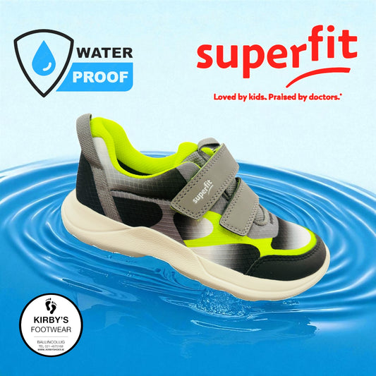 Superfit Rush waterproof Black lime