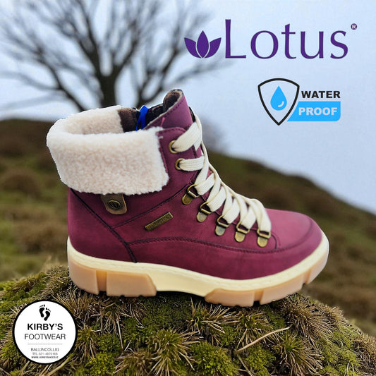 Lotus Conniston boot waterproof bordo