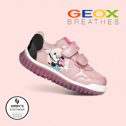 Geox Lightyloo Minnie Mouse old rose pink - lights