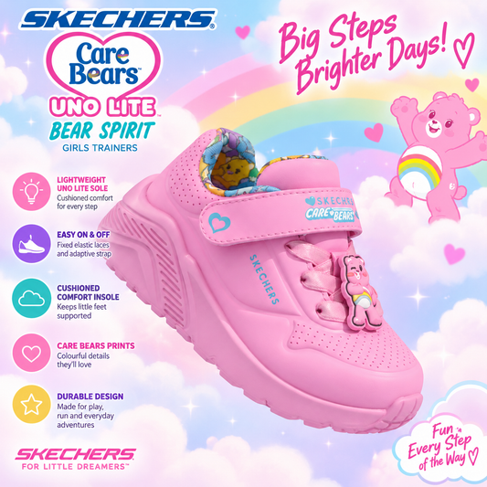 Skechers Care Bears - Bear Spirit pink