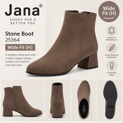 Jana 25364 - stone boot