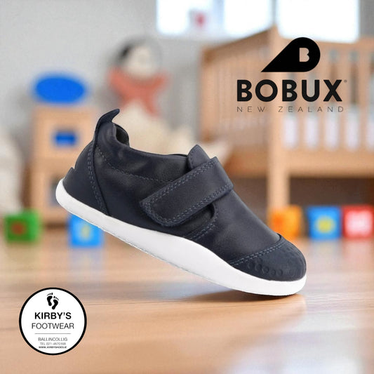 Bobux pre walker xplorer - navy leather