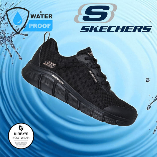Skechers Waterproof Bobs flex - black