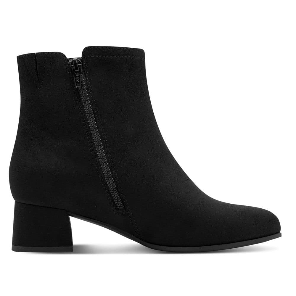 Jana 25364 - Black Vegan Ankle Boot ladies’ boot – detail view