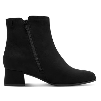 Jana 25364 - Black Vegan Ankle Boot ladies’ boot – detail view