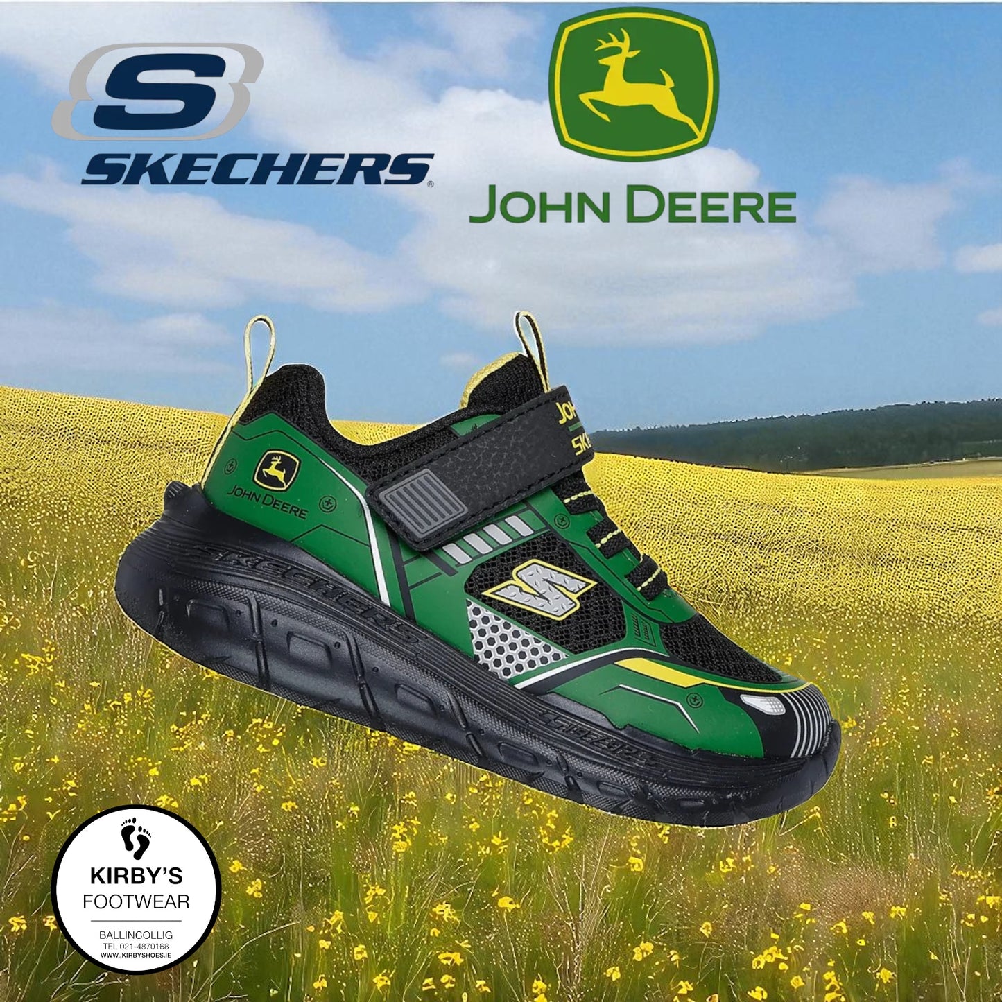 Skechers Skech tracks John Deere
