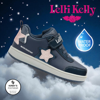 Lelli Kelly Rosa waterproof high top - Navy