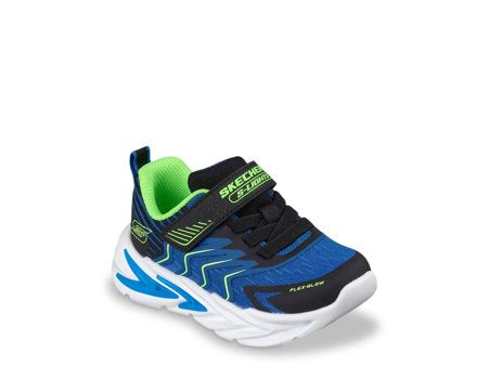 Skechers Flex-Glow Ultra Prism-Pacer - Black/Lime - 400141NC