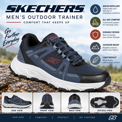 Skechers Hillcrest 2.0 - Navy - 237837 – side view